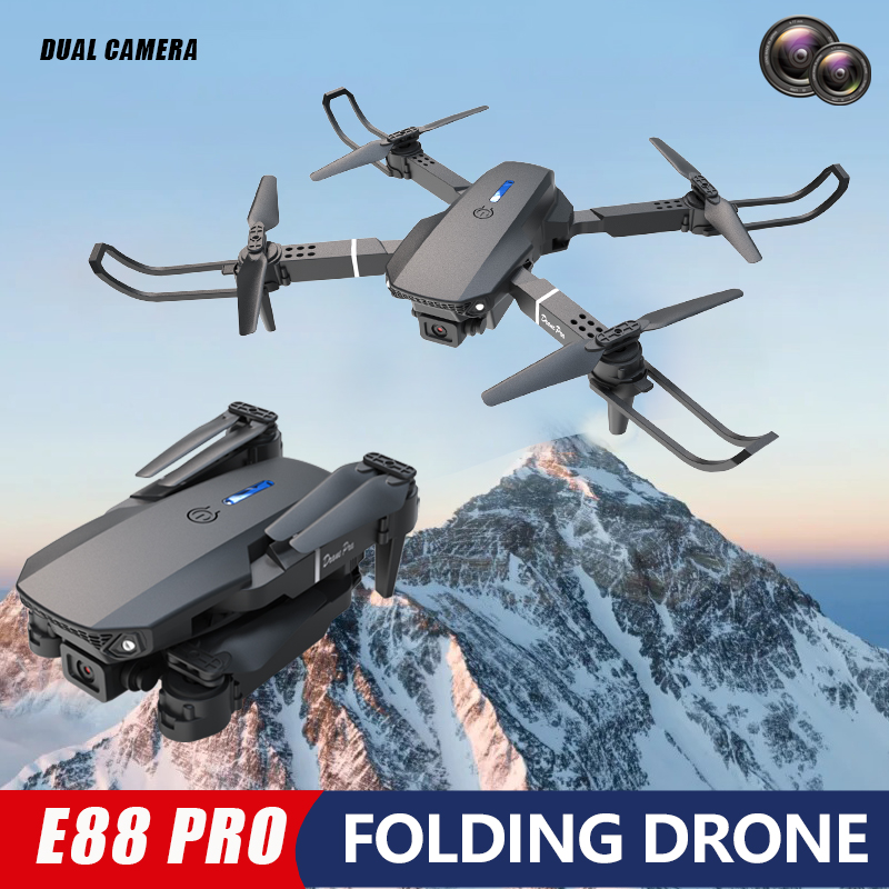 Drone Dobrável com Motor Sem E - Rc Helicopter Case avaliação e preço